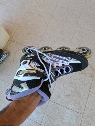 Set Patines Fila Master DF + Protecciones