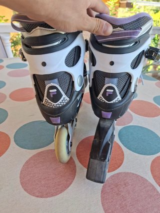 Set Patines Fila Master DF + Protecciones