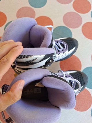 Set Patines Fila Master DF + Protecciones