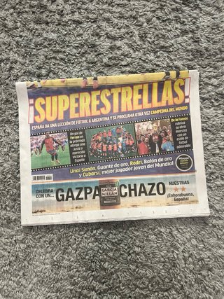 Diario Marca Campeones del Mundo España