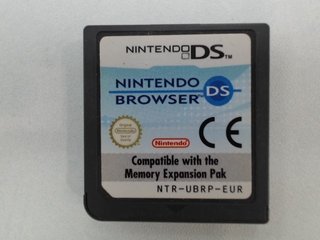 Videojuego Nintendo DS browser
