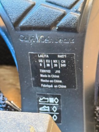 Sandalias Tacón Plataforma Calvin Klein Jeans Tall