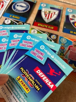 Lote cromos Adrenalyn XL Liga Santander