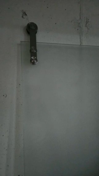 Puerta corredera cristal esmerilado