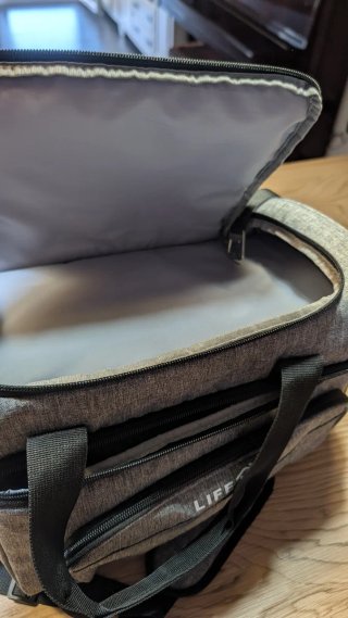 Bolsa nevera LIFE WIT 20L gris