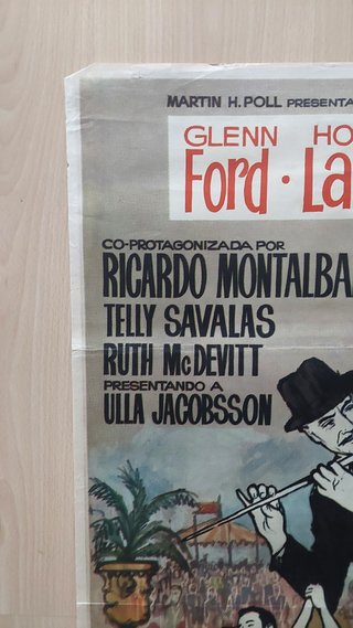 Cartel Original Ese Desinteresado Amor (1963)