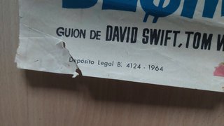 Cartel Original Ese Desinteresado Amor (1963)