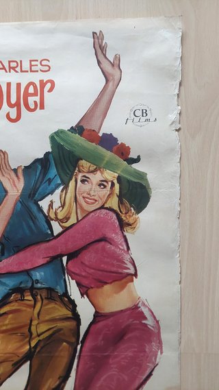 Cartel Original Ese Desinteresado Amor (1963)