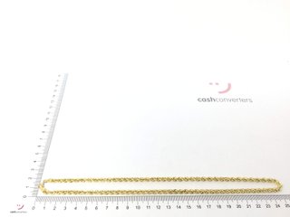 E475175-3 CADENA ORO 18K 25CM