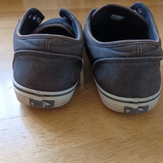 Vans Atwood Lona Negra Talla 45