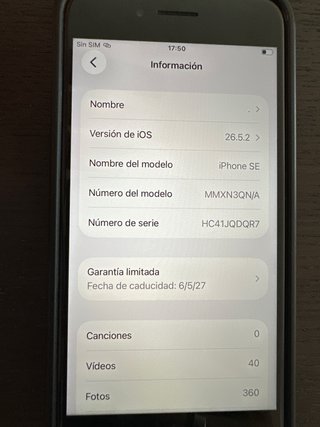 iPhone SE 3ra Gen Blanco