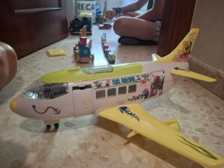 Avión Juguete Bob Esponja