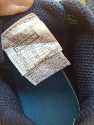 Deportivas niño azul y amarillo 29