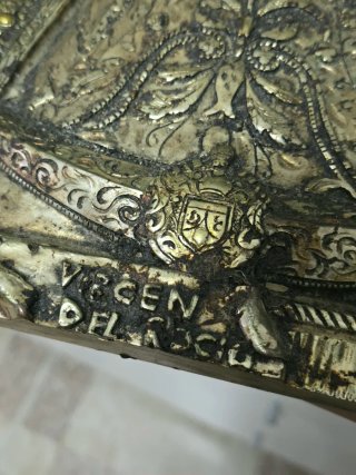 Virgen del Rocío Baño Plata
