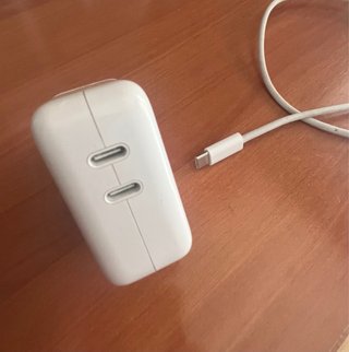 Cargador Apple MacBook: adaptador USB-C 35W +cable