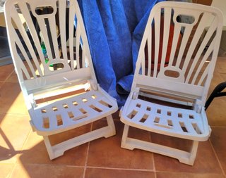 2 Sillas Plegables Playa Blancas