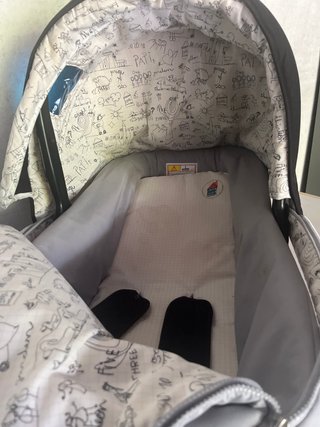Capazo bebé y 2 portabebés