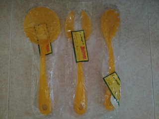 Conjunto 3 Utensílios Cozinha Buitoni Amarelo