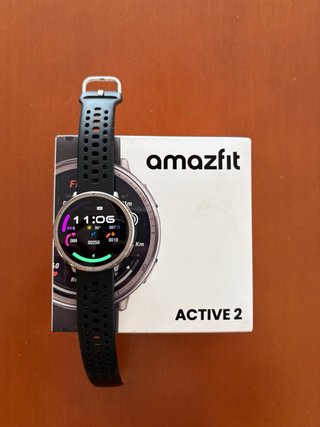 Amazfit Active 2 Smartwatch Negro/Plata