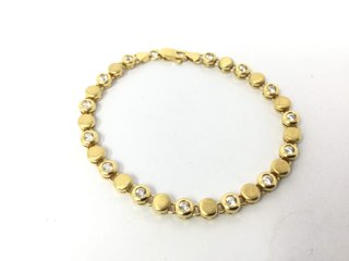 E473146-0 PULSERA ORO 18K CON CIRCONITA
