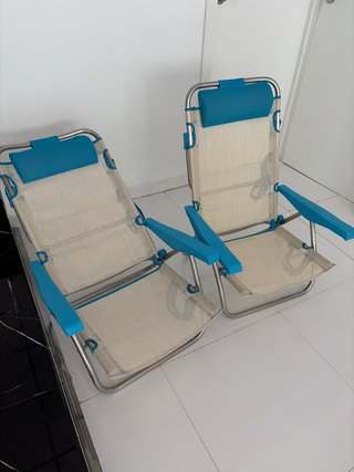 Hamaca de playa plegable (2 unidades)
