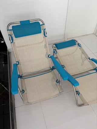 Hamaca de playa plegable (2 unidades)