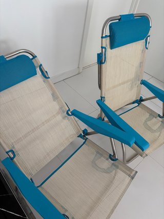 Hamaca de playa plegable (2 unidades)