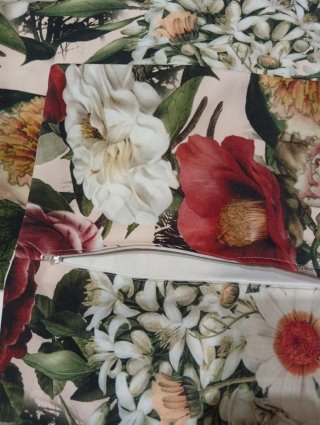 Fundas de cojín con estampado floral