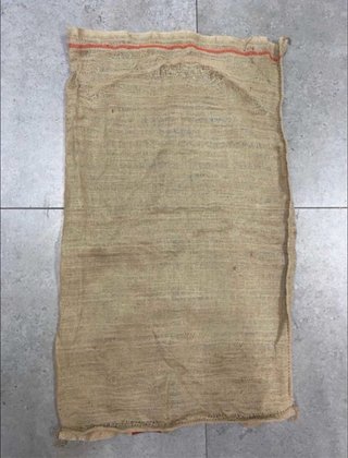 Saco de patatas de rafia