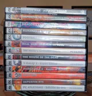 Colección 13 DVD Juegos PC