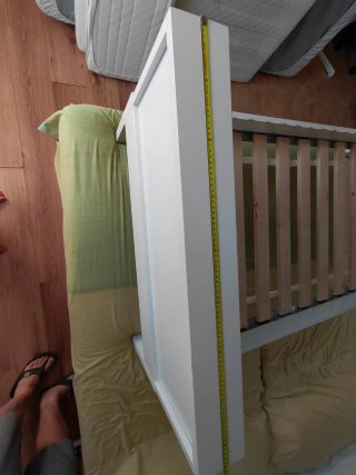 Cama infantil extensible ikea 27 cm