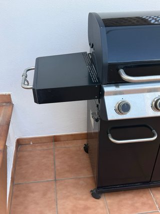 Barbacoa de gas