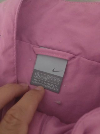 Chaqueta Nike Vintage Rosa y Morado