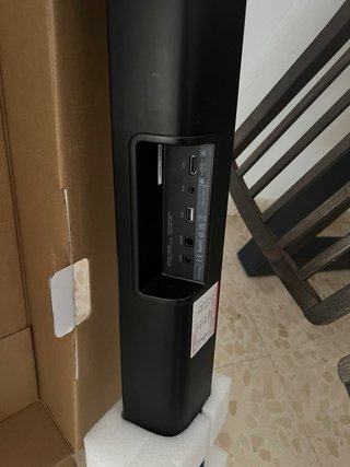 Altavoz Barra de Sonido Negro