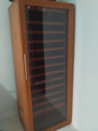 Nevera de vino madera