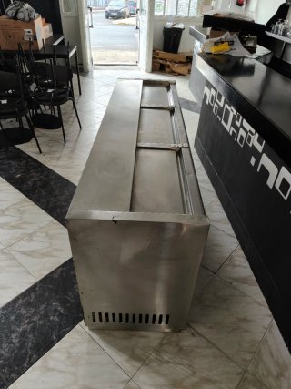Nevera de barra inox
