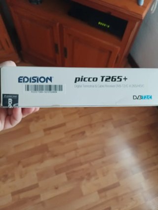 Decodificador TDT Edision picco T265+