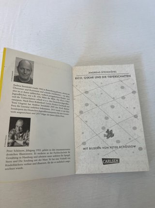 Libro Rico, Oskar und die Tieferschatten