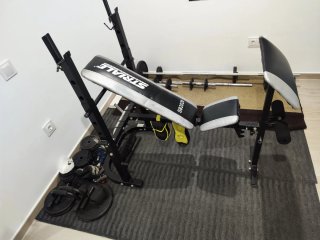 Banco de musculación plegable STRIALE SB2020