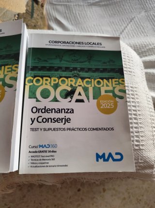 Libros para oposicion de ordenanza y conserje