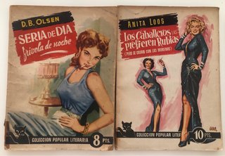 LOTE DE LIBROS COLECCIÓN POPULAR LITERARIA