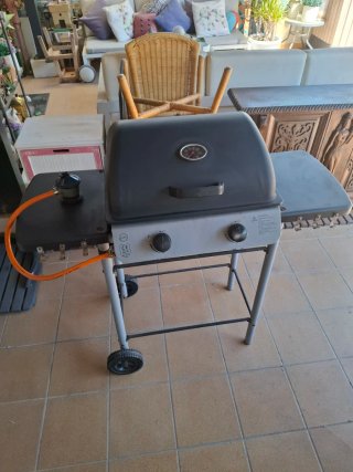 Barbacoa Gas LDK Negra 100x48x100cm