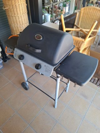 Barbacoa Gas LDK Negra 100x48x100cm