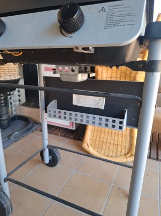 Barbacoa Gas LDK Negra 100x48x100cm