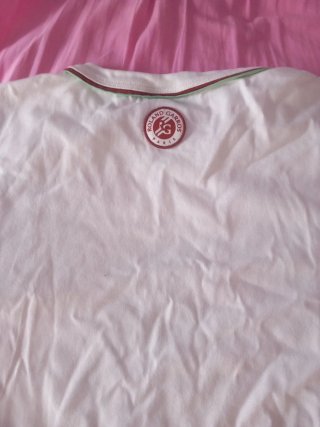 Camiseta Lacoste Roland Garros Niño 50 largo, 50 a