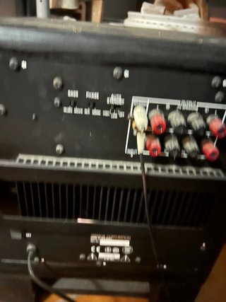 Subwoofer Yamaha Negro