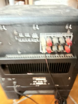 Subwoofer Yamaha Negro