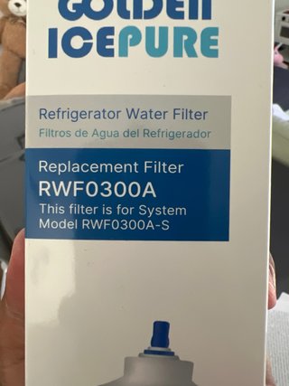 Filtro acqua ricambio GOLDEN ICEPURE RWF0300A