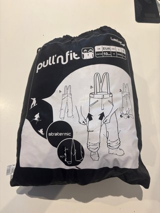 Pantalón de esquí Wedze Pull'n'Fit niño T.10