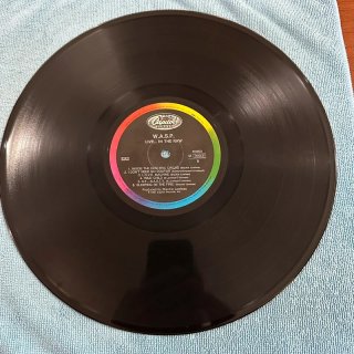 W.A.S.P. Live in the Raw LP Vinile